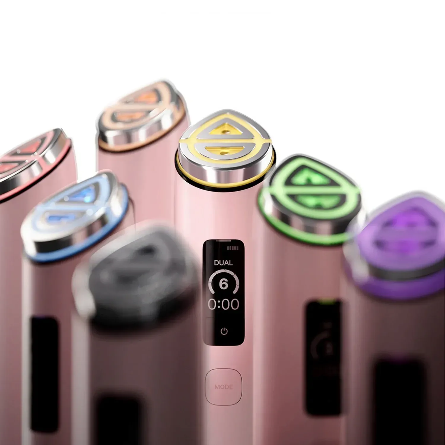 Medicube Устройство для домашнего ухода за кожей 6 в 1 Age-R Booster X2 PinkMedicube AGE-R Booster X2 Pink - фото 2