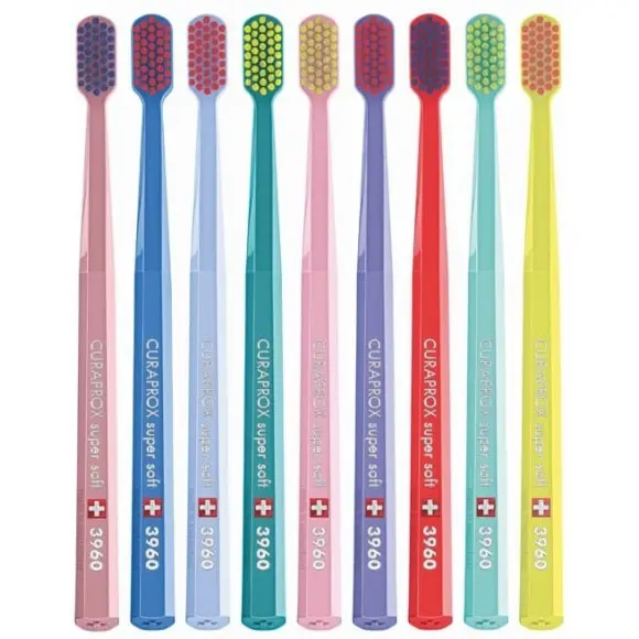 Curaprox Зубна щітка (М'яка) CS 3960 Super Soft, d 0,12 мм 1 шт