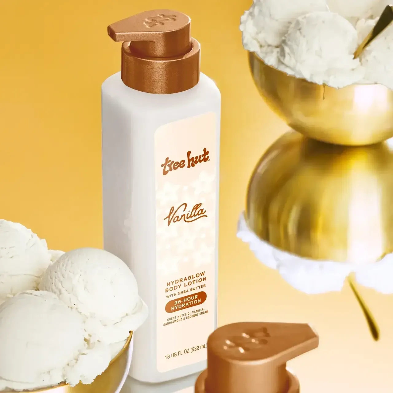 Tree Hut Лосьон для тела Vanilla Hydraglow Body Lotion 532 мл - фото 2