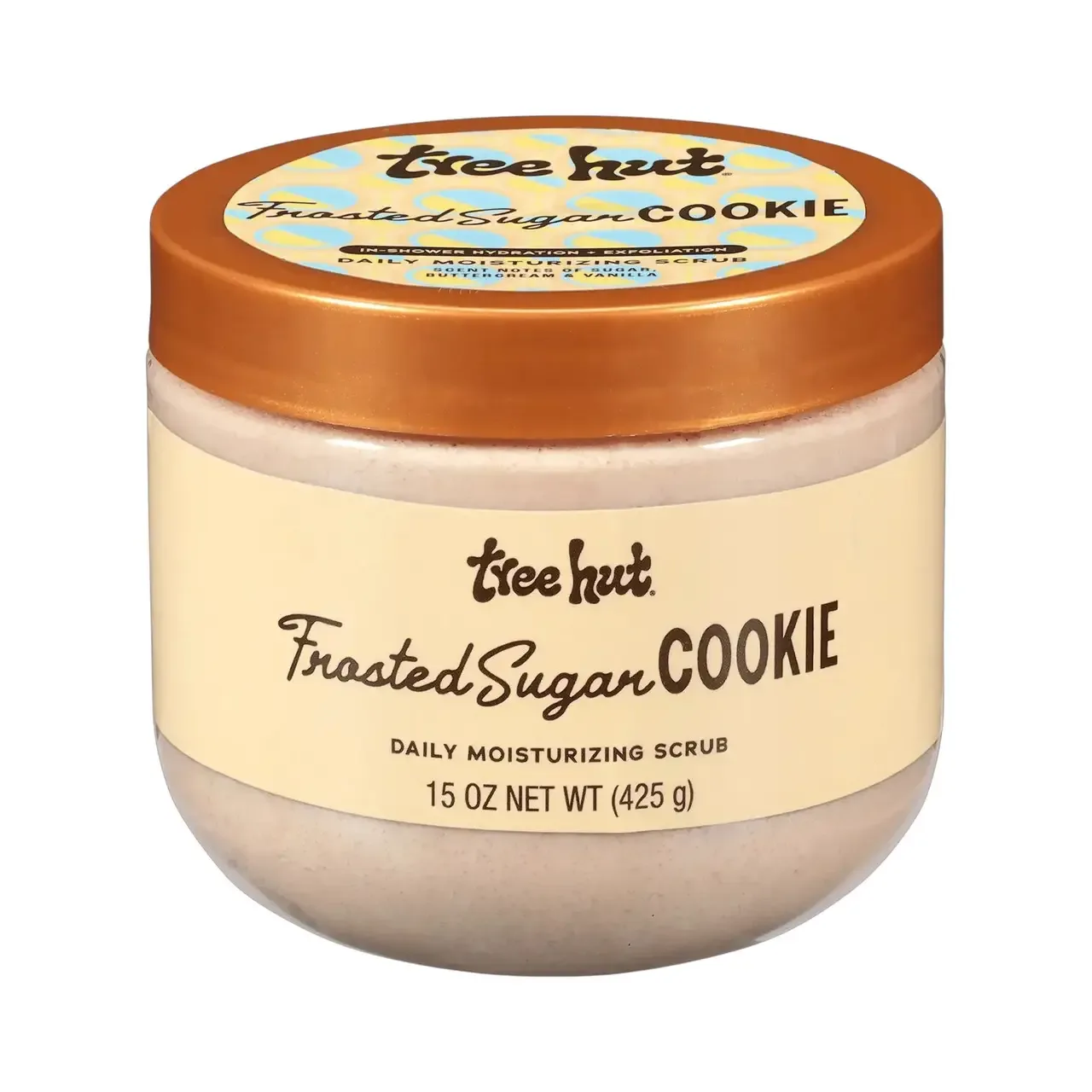 Tree Hut Увлажняющий скраб для тела Frosted Sugar Cookie Moisturizing Scrub 425 гр