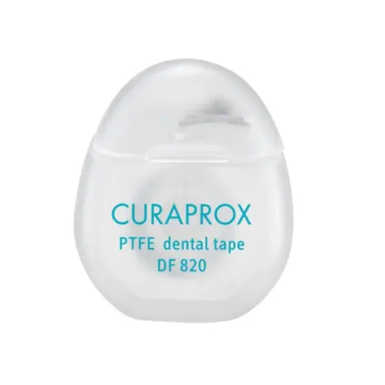 Curaprox Межзубная тефлоновая нить с хлоргексидином DF 820 PTFE 5 м