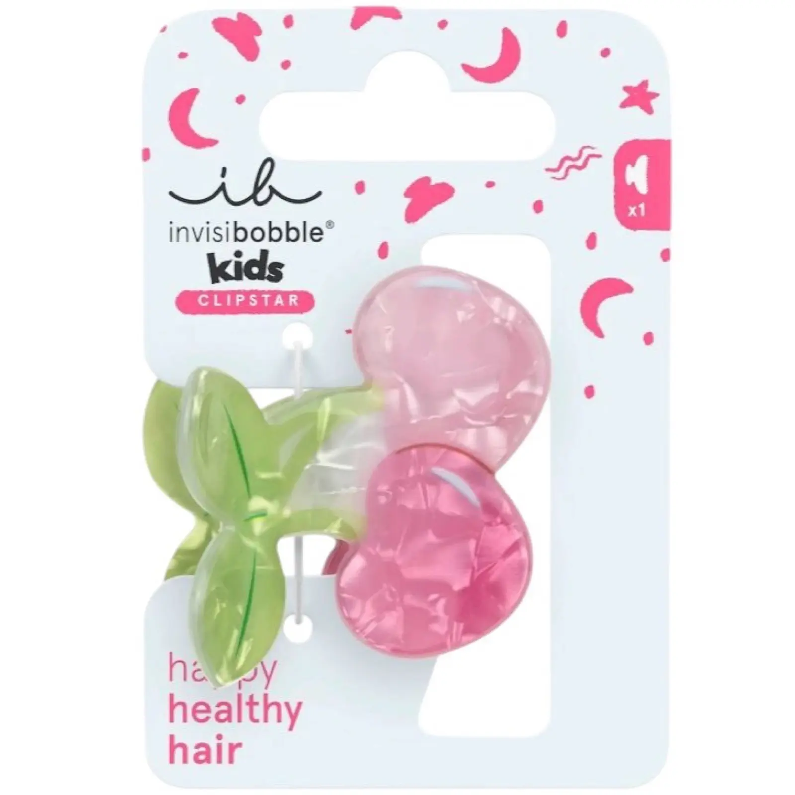 Invisi Bobble Заколка для волосся CLIPSTAR KIDS Cherrylicious шт