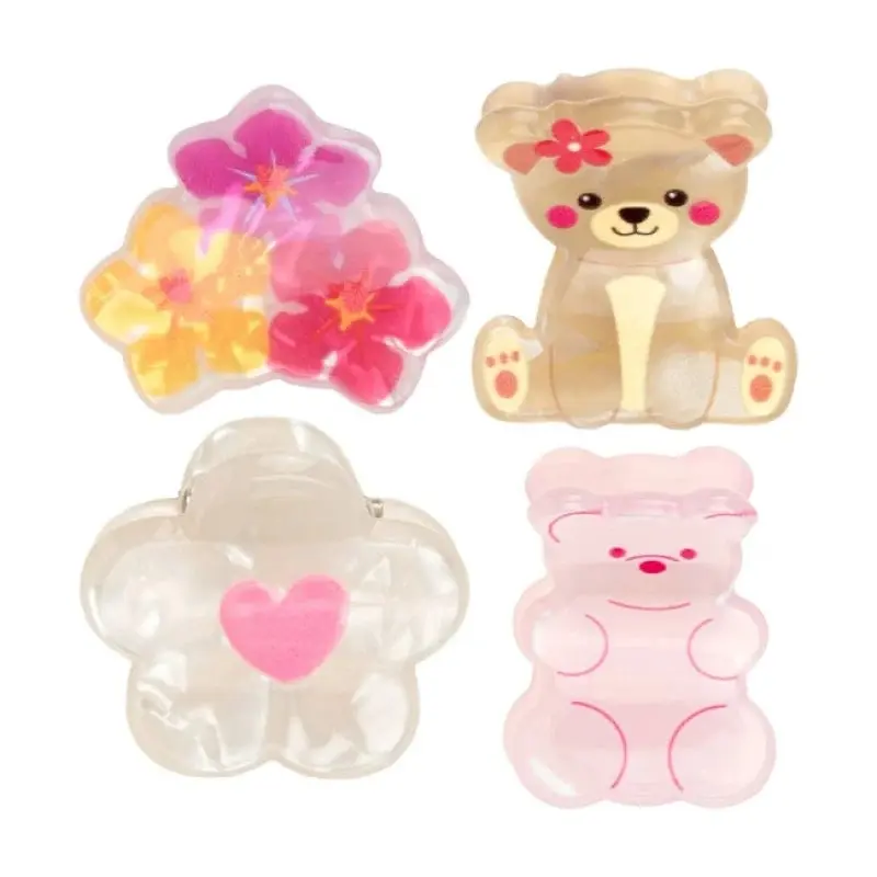 Invisi Bobble Заколка для волос CLIPSTAR KIDS Bearly Bloomed шт - фото 2