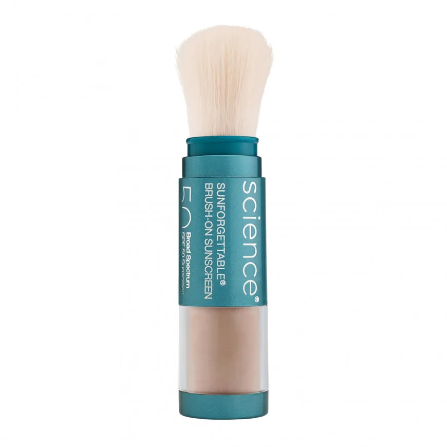 Colorescience Солнцезащитная пудра с кистью SPF 50 Tan Загар 6 гр