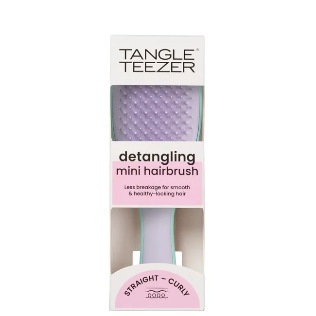 Tangle Teezer Щетка для волос The Wet Detangler Mini Wisteria leaf - фото 2