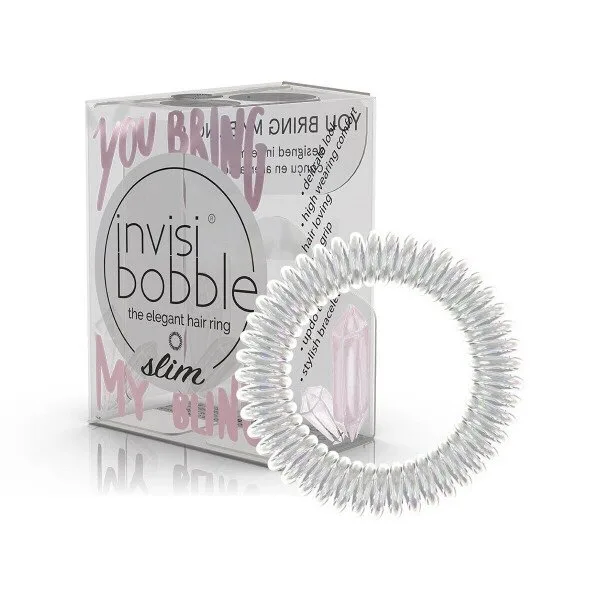 Invisibobble Резинка-браслет для волос SLIM Bring my Bling шт