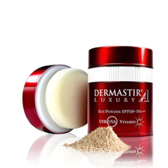 Dermastir Солнцезащитная Пудра SPF50+ с коллагеном и витамином С Sun Powder SPF 50+ 35 мл - фото 4