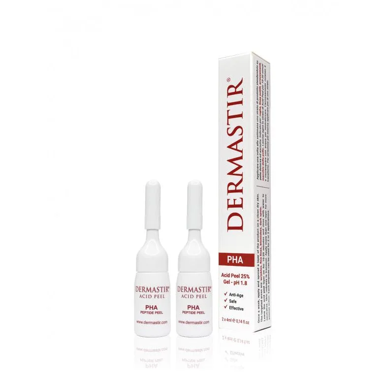 Dermastir Химический пилинг PHA ACID PEEL 25% PH 1.8 2*4 мл - фото 3