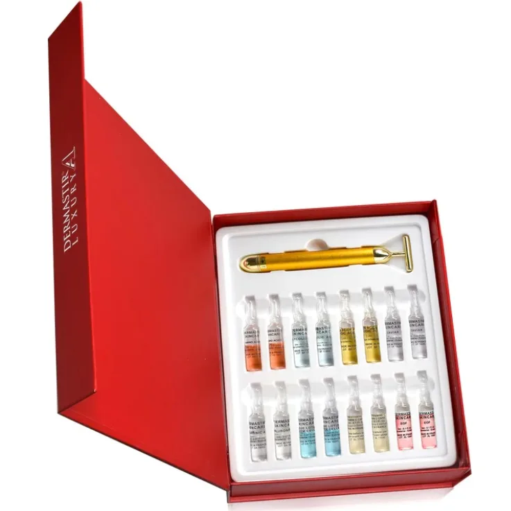 Dermastir Эксклюзивный набор с сыворотками и массажным роллером