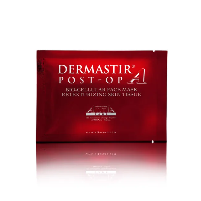 Dermastir Реабилитационная Биоклеточная маска - одноразовая отбеливающая 1*30 мл