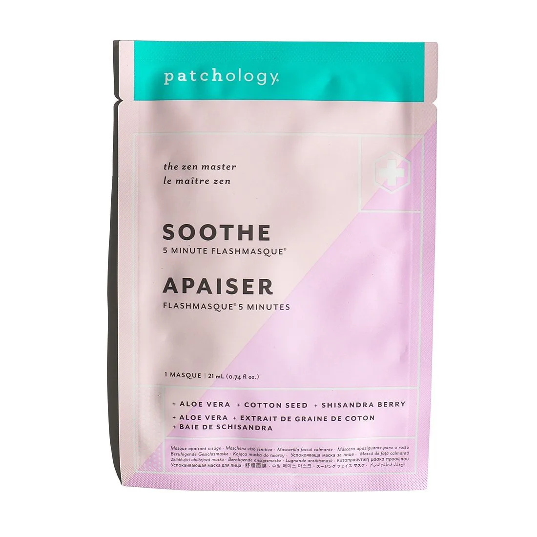 Patchology Маска Успокаивающая FlashMasque Soothe 5 Minute Sheet Mask 1 шт
