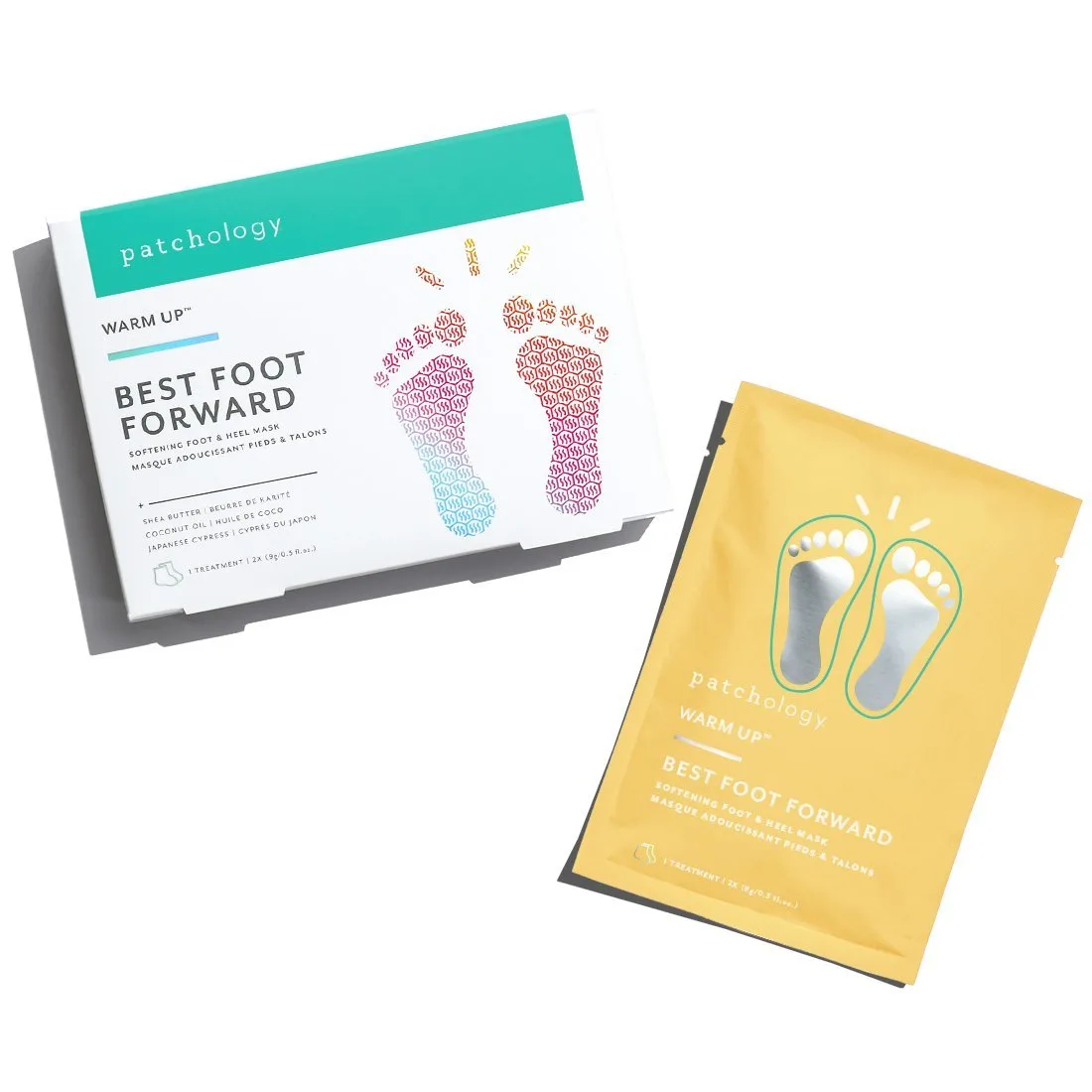 Patchology Набор питательных масок для ног Best Foot Forward Mask 1 шт