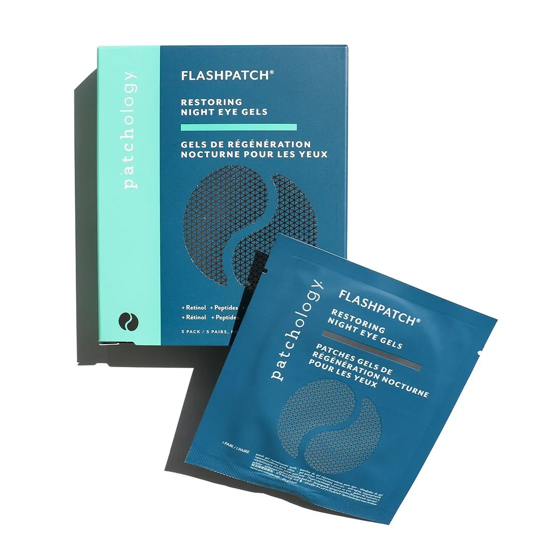 Patchology Ночные восстанавливающие патчи FlashPatch Restoring Night Eye Gels 5 пар