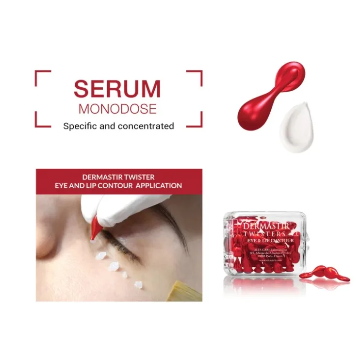 Dermastir Капсулы для контура глаз и губ TWISTER EYE&amp;LIP CONTOUR 30 капсул - фото 3