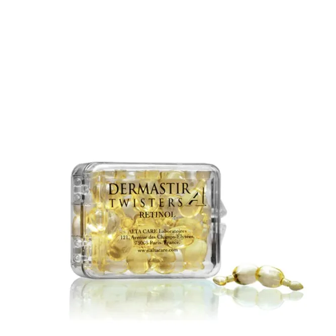 Dermastir Сыворотка антивозрастная в капсулах с ретинолом Twisters Retinol 30 капсул