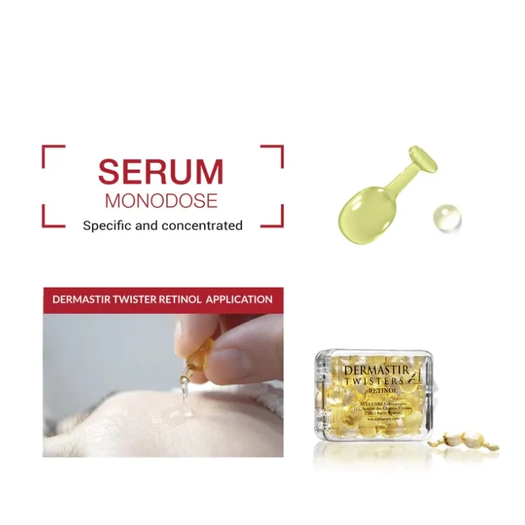 Dermastir Сыворотка антивозрастная в капсулах с ретинолом Twisters Retinol 30 капсул - фото 3