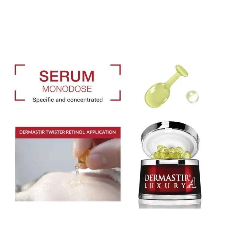 Dermastir Сыворотка антивозрастная в капсулах с ретинолом Twisters Retinol 60 капсул - фото 2