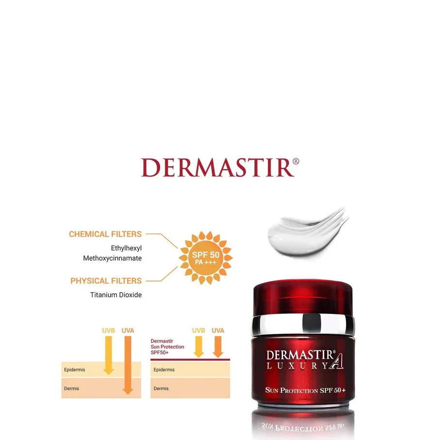 Dermastir Солнцезащитный Крем SPF + 50 Прозрачный 50 мл - фото 2