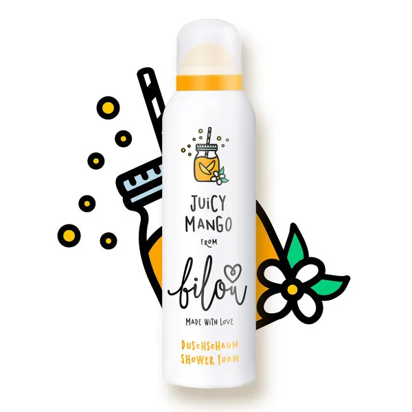 Bilou Пенка для душа Juicy Mango 200 мл