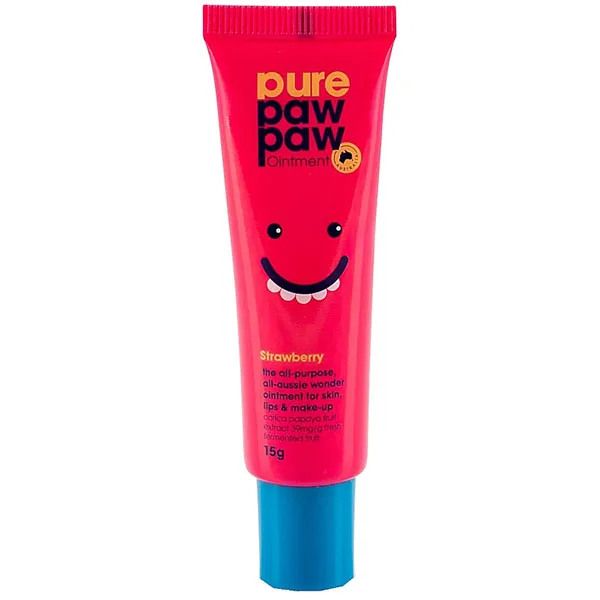 Pure Paw Paw Восстанавливающий бальзам для губ Strawberry 15 гр