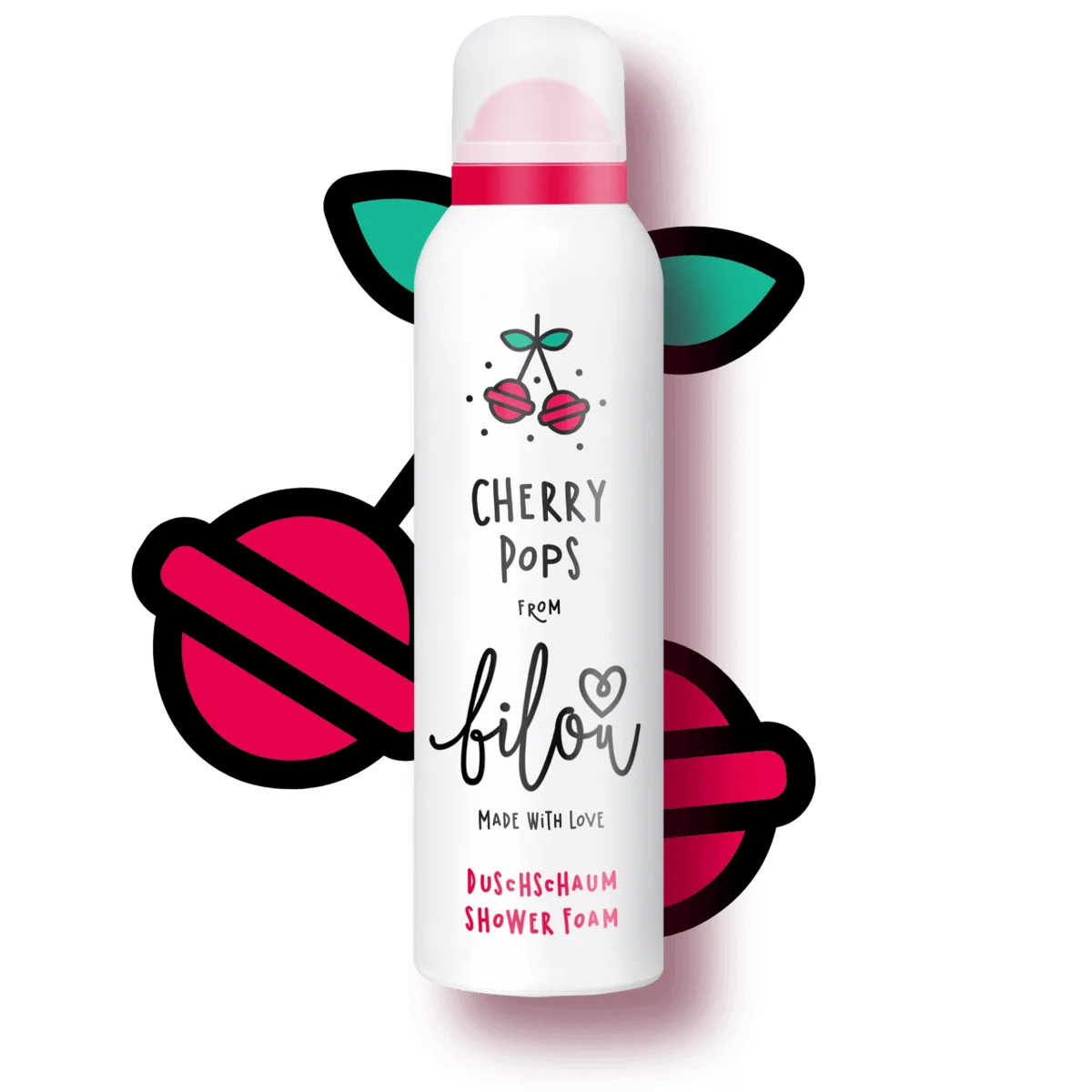 Bilou Пенка для душа Cherry Pops 200 мл