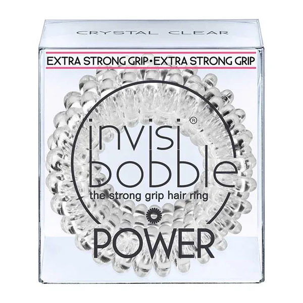 Invisibobble Резинка-браслет для волос POWER Pretzel Crystal Clear шт