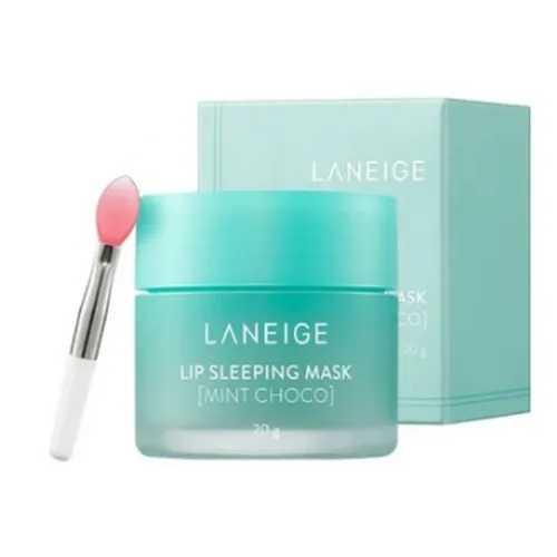 Laneige Ночная восстанавливающая маска для губ Mint Choco 20 g